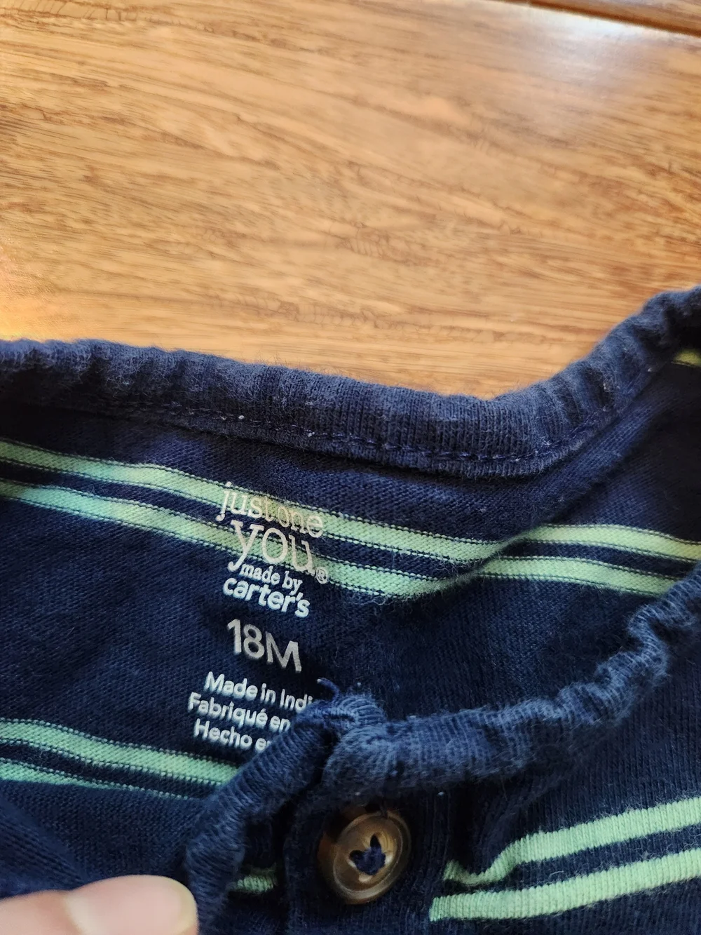 Carters Baby Boys Striped Shorts Rompers with Whale & Chameleon, 18 Months